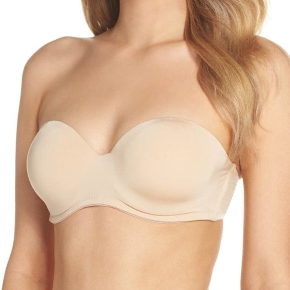 NWT Natori Nude Underneath Underwire Strapless Bra | 30G
